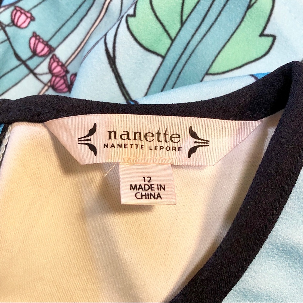 Nanette Lepore Sheath Dress Sleeveless Floral - Picture 7 of 8